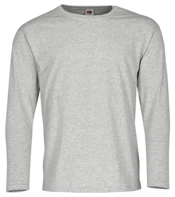 Produktbild von VALUEWEIGHT LONG SLEEVE T | Langarm T-Shirt Herren & Uni – Longsleeve aus 100% Baumwolle, Classic Fit, Rundhalsausschnitt