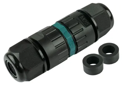 Produktbild von Werkzeugloser 5-poliger IP68 Kabelverbinder für Außenbereiche