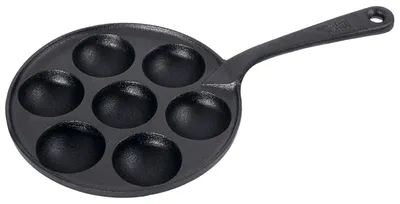 Produktbild von Förtchenpfanne, auch für Schnecken, Dalken, ganz aus Gusseisen, Ø 21 cm