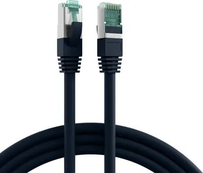 Obrázek produktu pro Propojovací kabel EFB RJ45 S/FTP, Cat.6A, LSZH, 1,5 m, černý