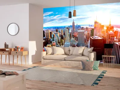 Produktbild von Vlies Fototapete New York 400x280 cm Tapeten Wandtapete XXL Stadt City New York d-B-0188-a-a