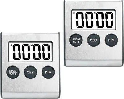 Immagine prodotto di Set di 2 timer digitali per cucina e sport