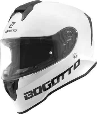 Produktbild von Bogotto H151 Solid Helm, weiß, M