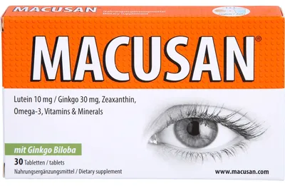 Produktbild von Macusan Tabletten zum Erhalt normaler Sehkraft, 30 St. Tabletten