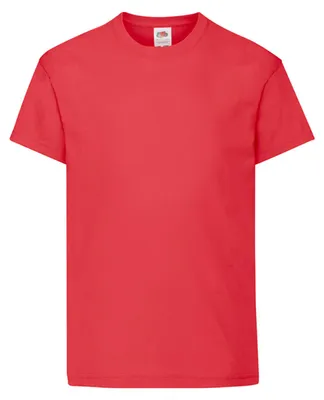 Produktbild von Fruit of the Loom - "Original" T-Shirt für Kinder LT2039 (152-158) (Rot)