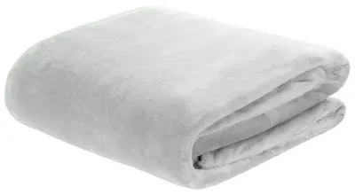 Produktbild von Flanell Decke Supersoft Kuscheldecke 180 x 220 cm - Hellgrau