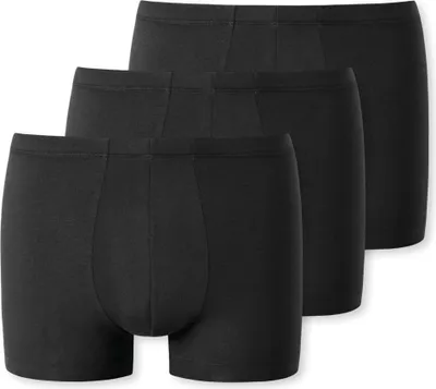 Produktbild von UNCOVER by SCHIESSER Herren Boxershorts, 3er Pack - UNCOVER Baumwolle, Shorts, Single Jersey Schwarz XL