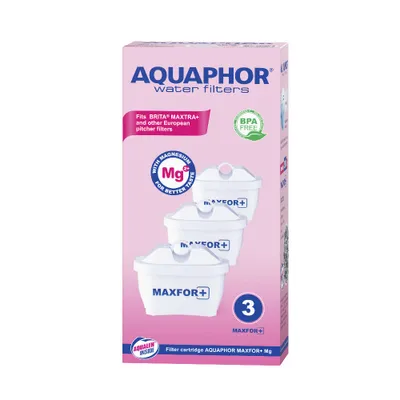 Obrázek produktu pro Filtr na vodu MG 200L 3 ks. MAXFOR PLUS AQUAPHOR MAXFOR PLUS MG 200 L 3 ks.