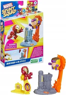 Obrázok produktu pre Hasbro Stunt Squad Iron Man vs. M.O.D.O.K..