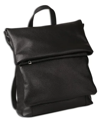 Produktbild von Toscanto Handbags Cityrucksack schwarz Leder ORT102RS1