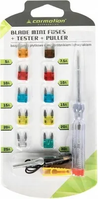Produktbild von 58389 Mini-Flachsicherungen 10 Stk. + Zubehör