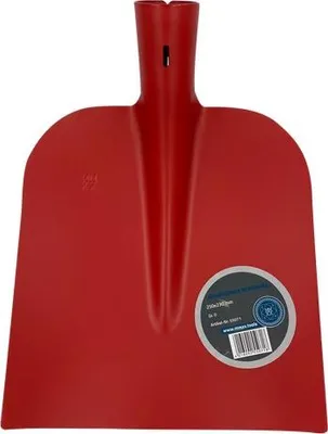 Produktbild von MMXX Holsteiner Schaufel Gr. 0, rot, 1,85 mm Dicke "Profi", Blattmaße: 250 x 245 mm, Dülle 3/4