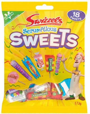 Produktbild von Swizzels Scrumptious Sweets (12 x 173g)