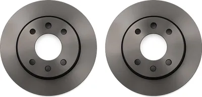 Produktbild von 2 Bremsscheiben Vorderachse belüftet Ø 61 mm 21 mm VALEO für u.a. RENAULT 21