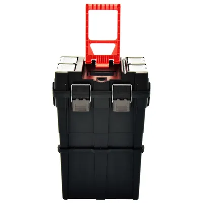 Image de vidaXL Organisateur d'outils Trolley avec poignée 45x36x90 cm