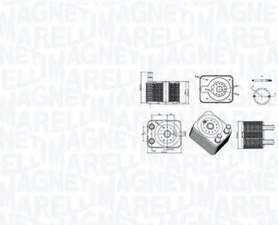 Immagine prodotto di Radiatore Olio Audi A3 2.0Tdi 03-