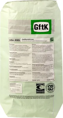 Produktbild von vdw 495 Haftschlämme grau 25kg