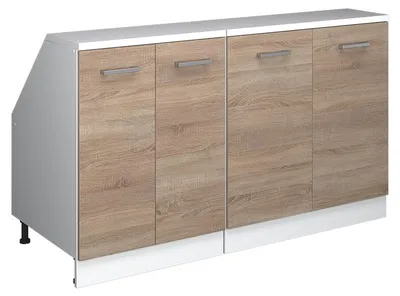 Zdjęcie produktu dla Zestaw szafek na dach skośny Vicco Rion Sonoma 140 cm Zestaw 2 korpusów szafy głębokość 60 cm, Model 60489