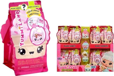 Produktbild von MGA Entertainment Yummiland Num Nom Body Scent Asst in PDQ, 4 Jahr(e), Mehrfarbig, Kunststoff