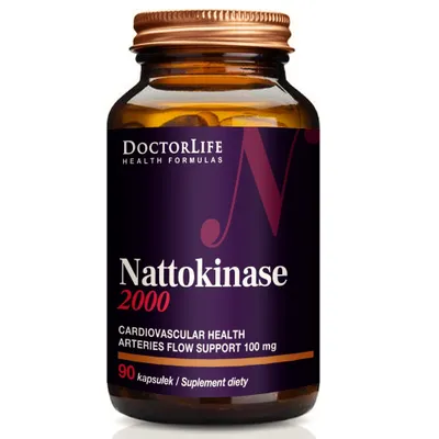 Produktbild von Nattokinase 2000 100mg Ergänzungsfuttermittel 90 kapsułek