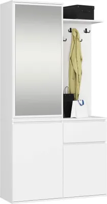 Immagine prodotto di Akord Set Per Ingresso Entro Bianco 95×35×183 Cm
