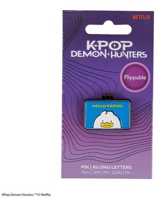Obrázok produktu pre Oficiálny smaltovaný pin s písmenami Rujinu z KPop Demon Hunters