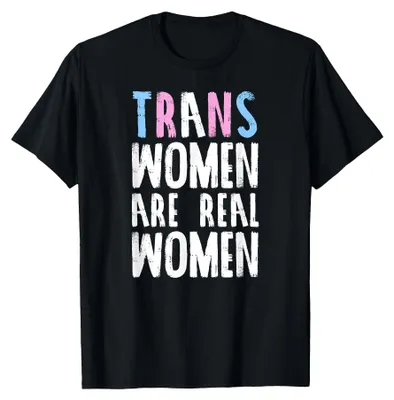 Immagine prodotto di Le donne transgender sono donne vere - Maglietta LGBT con scritta "CSD"