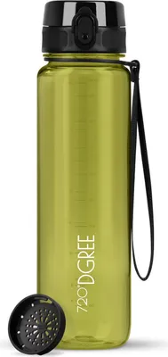 Immagine prodotto di Borraccia uberBottle crystalClear con filtro 1000 ml / Verde oliva / 720DGREE