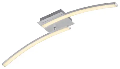 Produktbild von LED Deckenleuchte 2x6W 480 lm 3000 K L 63,5 cm Go alu/weiß