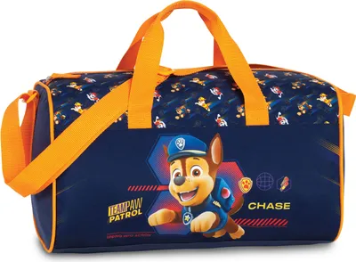 Produktbild von Fabrizio Kids Kinder-Sporttasche Paw Patrol - marineblau/orange