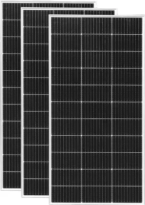 Zdjęcie produktu dla Panel słoneczny, wydajne wytwarzanie energii, trwała konstrukcja, 360 W (3 szt. 120 W)
