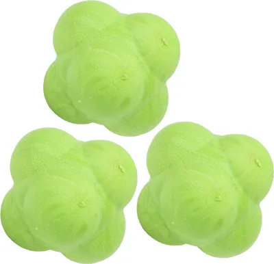 Obrázok produktu pre Reakčná lopta, Reakčná tréningová lopta, Reakčná fitness lopta, Tréningová cvičebná lopta, Agility tréningová lopta, Hex Reaction Ball