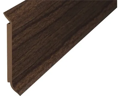 Produktbild von Prinz Kernsockelleiste Hartschaum Nussbaum 60x2500 mm