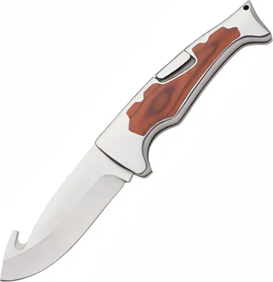 Produktbild von Outdoor Klappmesser A3140 - Braun/Silber KP39510