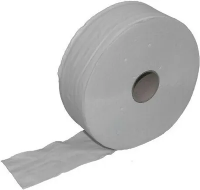Produktbild von Jumbo-Toilettenpapier-Verpackungseinheit 6 Rollen - 300m-2 lagig - Recycling-weiß