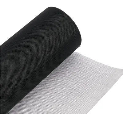 Immagine prodotto di Zanzariera in metallo nera, 100 x 3000 cm, in acciaio inossidabile, per finestre e porte