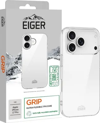 Produktbild von Eiger Grip Case iPhone 17 Pro transparent