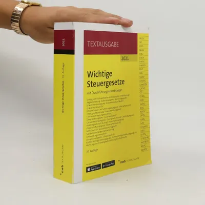 Produktbild von Wichtige Steuergesetze