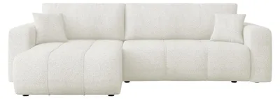 Produktbild von MIRJAN24 Ecksofa Furyn Maxi, Eckouch mit Bettkasten und Schlaffunktion, Ottomane universal, L-Form (Farbe: Coral 15)