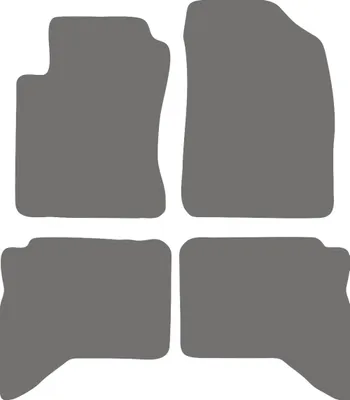 Zdjęcie produktu dla Dywaniki samochodowe grafit do Daihatsu Terios II (2006-) SUV welurowe, grafitowe