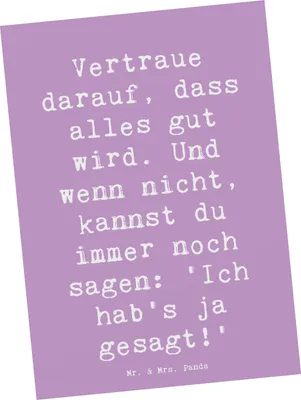 Produktbild von Mr. & Mrs. Panda Ansichtskarte Spruch Schutz & Vertrauen - Lavendeltraum - Geschenk, Postkarte, Grußkarte, Beruhigend, Fotokarte, Gefühl, Geborgenheit schenken, bildkarte