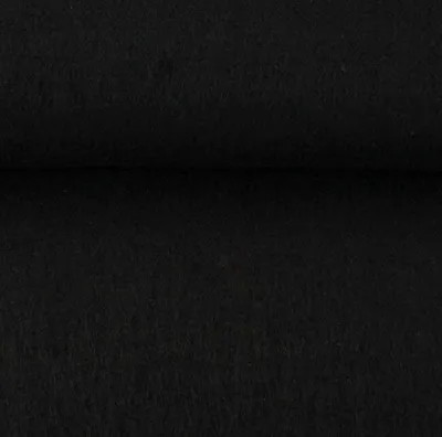 Produktbild von ggm® Filz Taschenfilz 4mm, einseitig beschichtet, 0,5 lfm, 102 cm breit (schwarz)