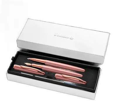 Image de Coffret d'écriture Pelikan Jazz Noble Elegance R36/P36 avec étui rose
