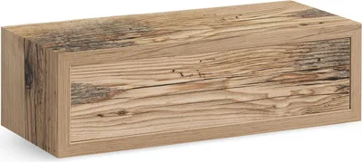 Produktbild von HENDRIX Wandregal-Schublade, 1 Ablage, 1 Schubkasten, Alpine Holznachbildung