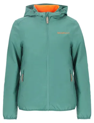 Produktbild von Baumfuchs Damen Funktionsjacke 2-in-1 - Jacke mit Kapuze und Steppweste mit Stehkragen in Salbei Größe 38