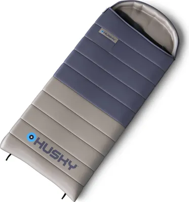 Produktbild von Husky Schlafsackdecke Modell Daunentrommel 2024 -10 ° C - 220 cm-blau mit Grau
