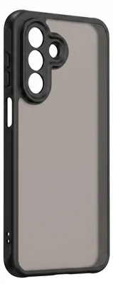 Image de Avizar, coque pour Galaxy A27 avec dos mat et bords renforcés, antichoc, noire