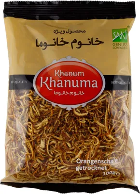Produktbild von Khanuma Khanuma- Orangenschalen getrocknet 100gr