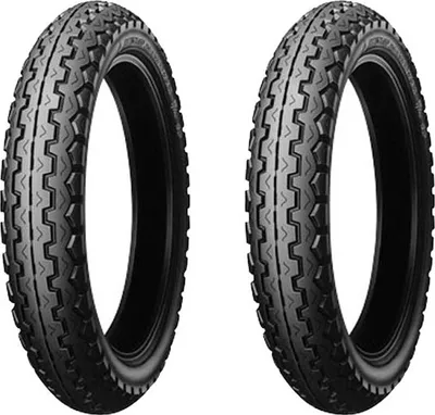 Produktbild von Paar Motorradreifen Dunlop 100/90-19 57H Tt100 Gp + 3.60/ -19 52H K81 Tt100