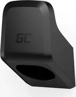 Zdjęcie produktu dla Green Cell GC Habu Holder - uchwyt kabla ładującego EV przeznaczony dla wtyku TYPE 2, Uchwyt na kabel, Czarny, Poliwęglan (PC), Wewnętrz i na wolnym powietrzu, Green Cell Habu, Green Cell HabuDen, Green Cell Snap, kable Type 2, 90 mm